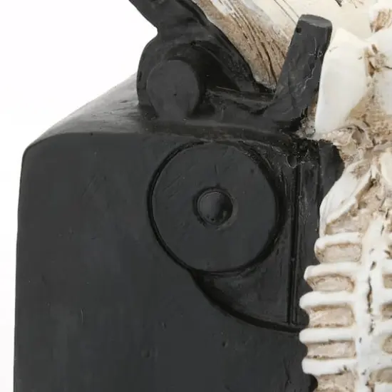 8" Skull Typewriter with Rats {4}