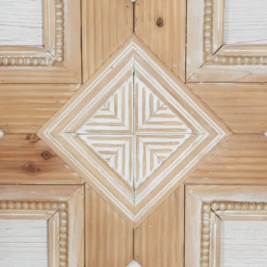 Brown & White Wood Rustic Southwest Wall D&eacute;cor Set {4}