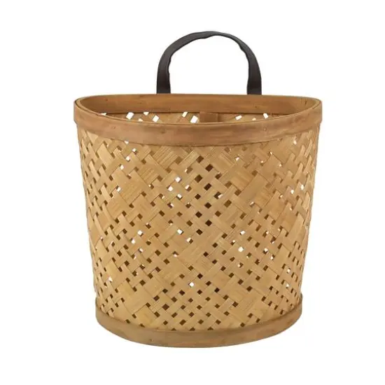Large Bamboo Hanging Basket by Ashland&reg; {1}