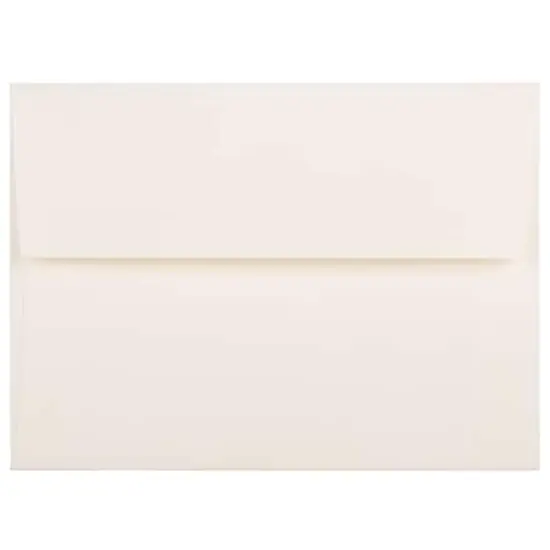 JAM Paper A6 Strathmore Invitation Envelopes, 50ct. Natural White Linen {1}