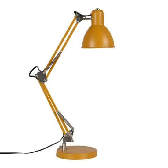 Hello Honey&reg; 23.5" Yellow Sunbeam Articulated Table Lamp {11}