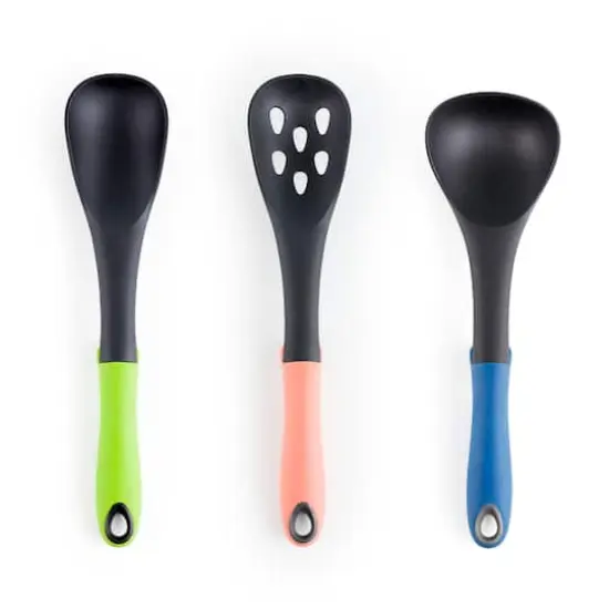 MegaChef Assorted Color Nylon Cooking Utensils Set, 7ct. {3}