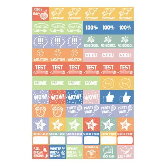 TF Publishing My School Year Undated Wall Calendar {6}