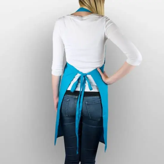 DII&reg; Neon Chef Apron Neon Blue {5}