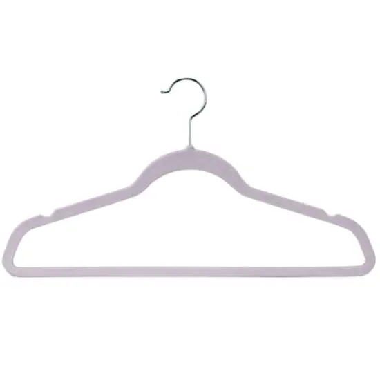 Laura Ashley Kids Velvet Hangers, 25ct. Lavender {4}