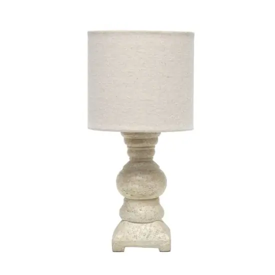 Lalia Home 12.5" Beige Mini Table Lamp {1}