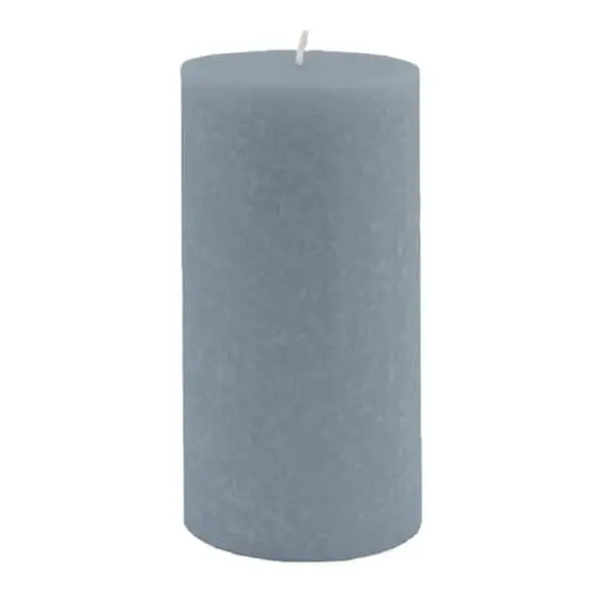 Root Candles 3" x 6" Unscented Timberline&trade; Pillar Candle Willimasburg Blue {1}