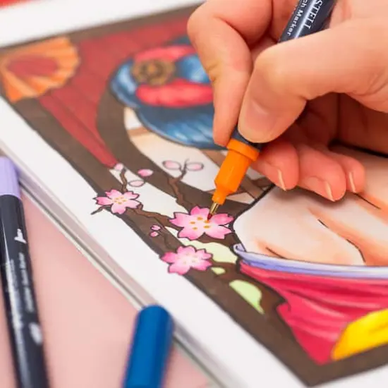 Faber-Castell&reg; Manga Goldfaber Sketch Markers {7}