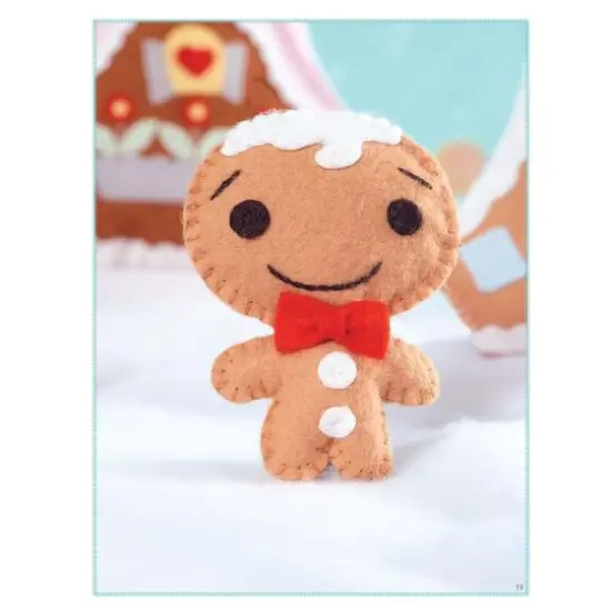 Leisure Arts&reg; Handmade Holiday Gingerbread House Book {7}