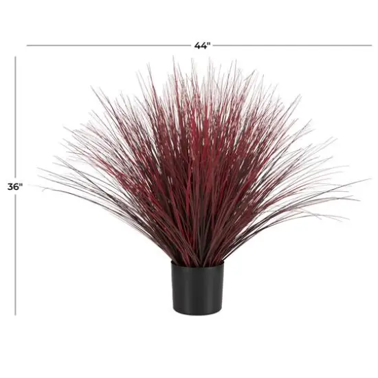 3ft. Potted Red Foliage Artificial Plant {6}