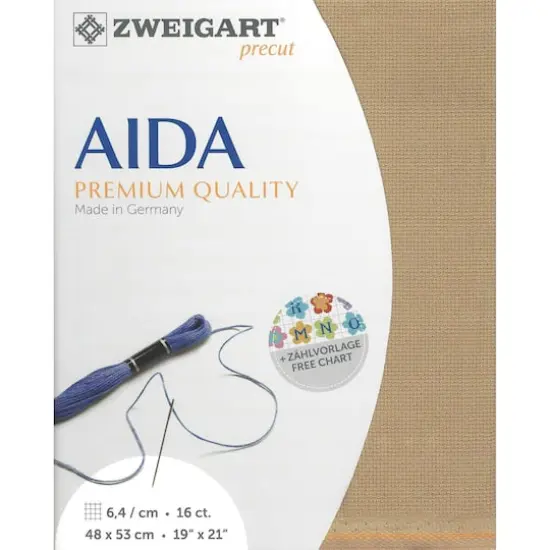 Zweigart&reg; Aida 16 Count Precut FabricDirty {1}