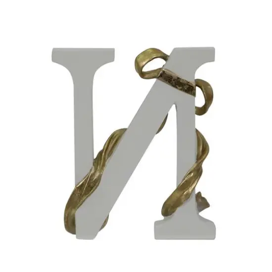 8.25" Gold Bow Monogram Letter by Ashland&reg; N {3}