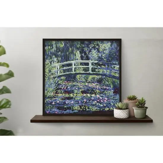 Diamond Dotz&reg; Intermediate Water Lilies and Japanese Bridge Diamond Art Painting Kit {5}