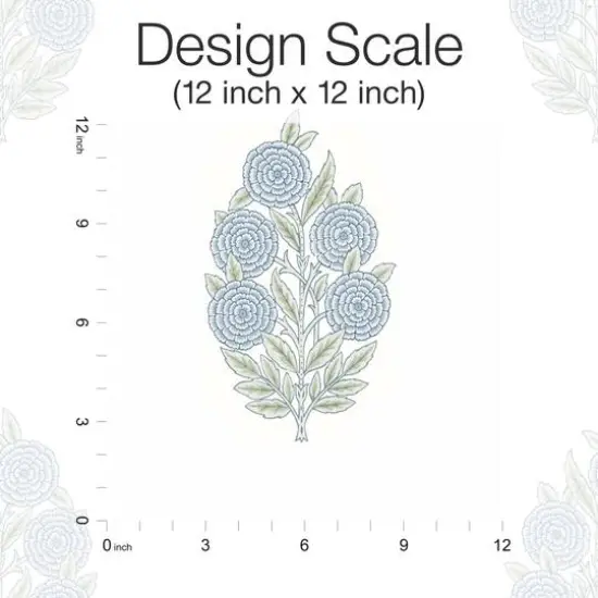 RoomMates Tamara Day Dutch Floral Peel & Stick Wallpaper Blue {8}