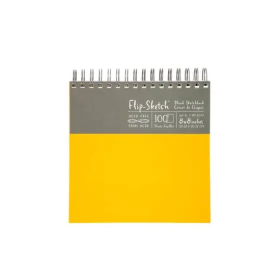 Global Art Flip-Sketch Sketchbook, 8" x 8" {1}