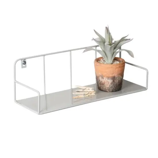 Honey Can Do Small Metal Floating Wall Shelf {1}