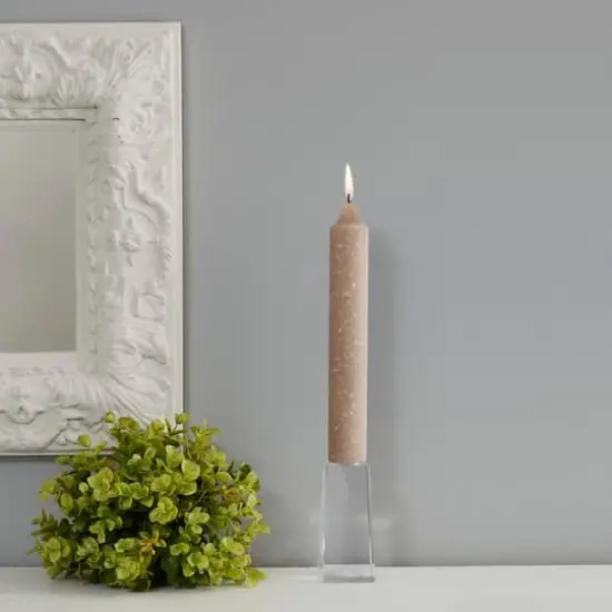 Root Candles 9" Unscented Timberline&trade; Collenette Taper Candles, 4ct. Taupe {4}