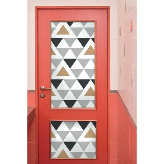 RoomMates Geometric Triangle Peel & Stick Wallpaper {7}