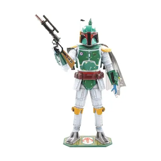 Metal Earth&reg; ICONX Star Wars&trade; Boba Fett&trade; 3D Metal Model Kit {1}