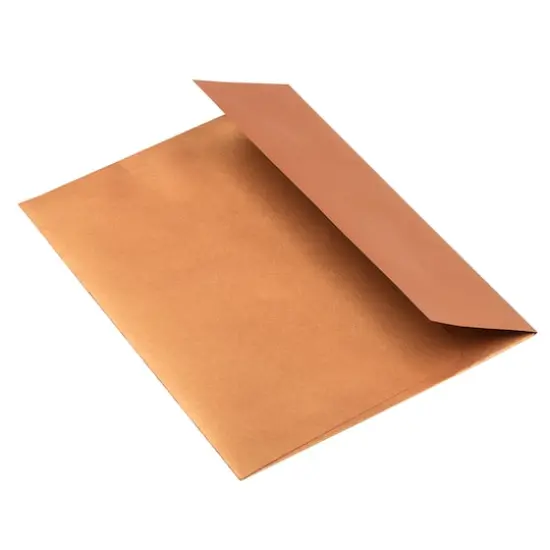 JAM Paper 4.75" x 6.5" Metallic Invitation Envelopes, 25ct. Copper Stardream {5}