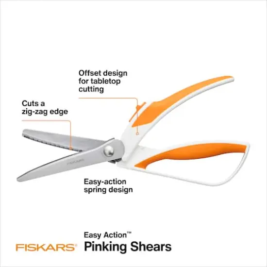 Fiskars&reg; Easy Action&trade; Pinking Shears {5}