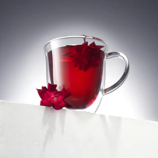 JoyJolt&reg; 13.5oz. Serene Double Wall Coffee Glasses, 4ct. {3}