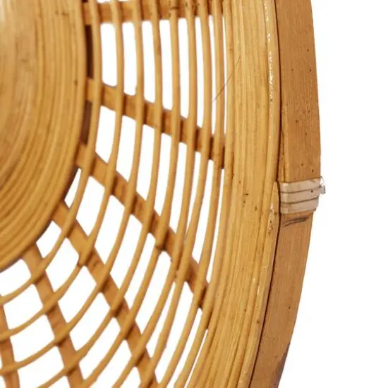 Set of 3 Brown Metal Boho Style Wall Decor 24", 22", 20" {4}