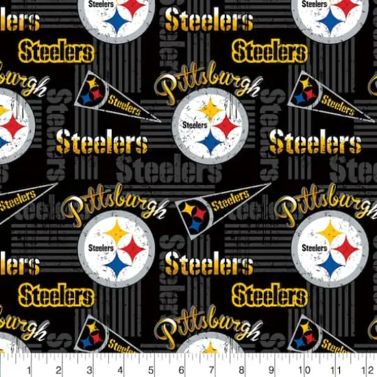 NFL Pittsburgh Steelers Cotton Fabric {3}
