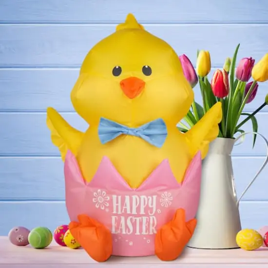 20" Airblown&reg; Inflatable Happy Easter Chick {3}