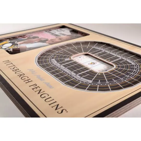 NHL 3D StadiumViews 4" x 6" Photo Frame Pittsburgh Penguins {5}