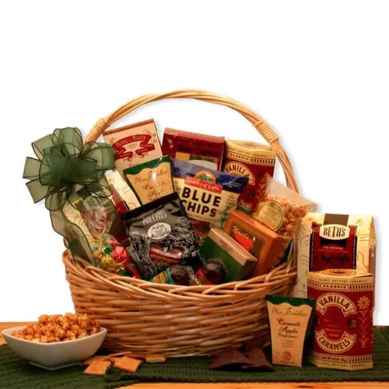 The Crowd Pleaser Snack Gift Basket {1}