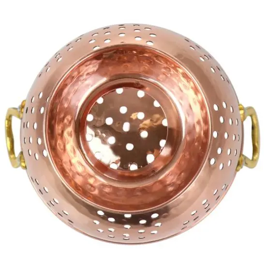 Gibson Home Rembrant 5.7" Copper Mini Colander {6}