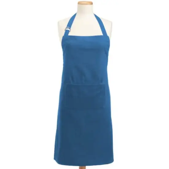 DII&reg; Chino Chef Apron Blue {7}