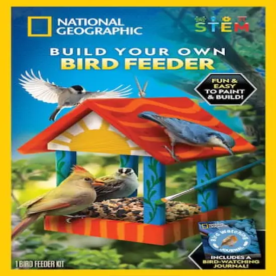 National Geographic Build Your Own Bird Feeder {1}