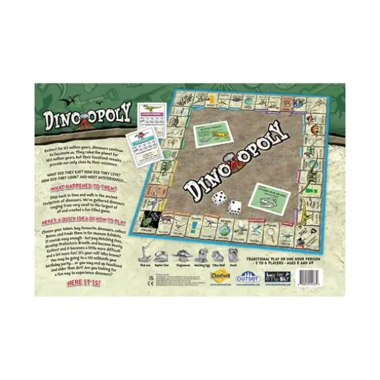 Dino-Opoly Board Game {4}