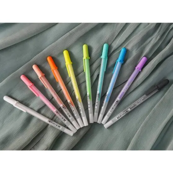Sakura&reg; Souffle&trade; Pastels 10 Color Puffy 3D Opaque Ink Pen Set {8}