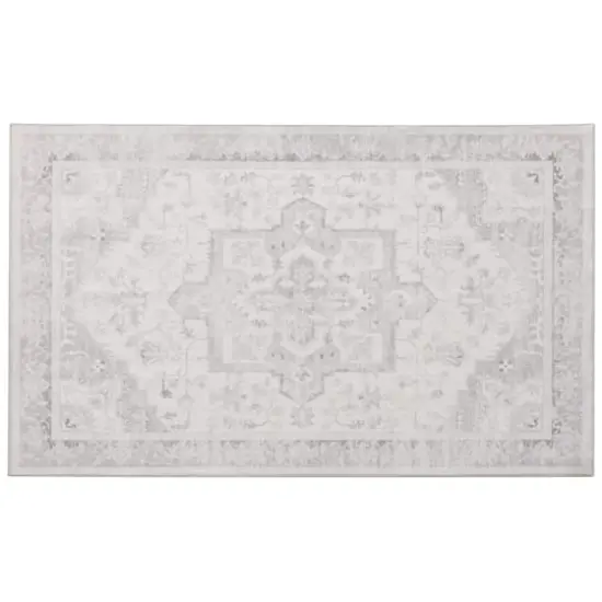 Gray Traditional Washable Area Rug by Ashland&reg; {1}