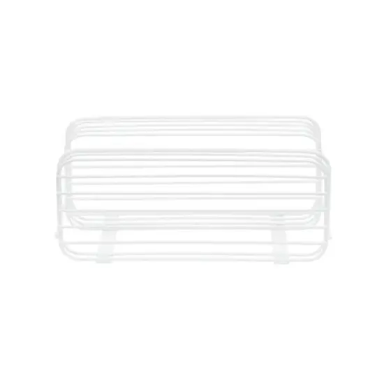 Household Essentials 2-Tier Door Mount Cabinet Organizer White {9}