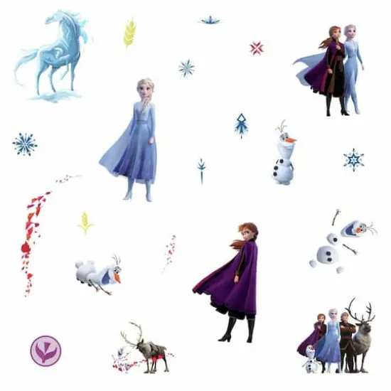 RoomMates Frozen II Peel & Stick Wall Decals {1}