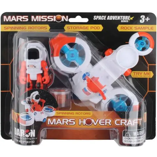 Daron NASA Mars Mission Mars Hover Craft Playset {6}