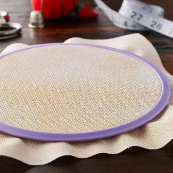 DMC&reg; Charles Craft&reg; 14 Count Printed/Iridescent Aida Needlework Fabric, 15" x 18" Sandstorm #3855 {3}