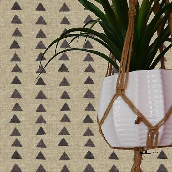 Surface Style Nomadic Triangle Peel & Stick Wallpaper Fossil {7}