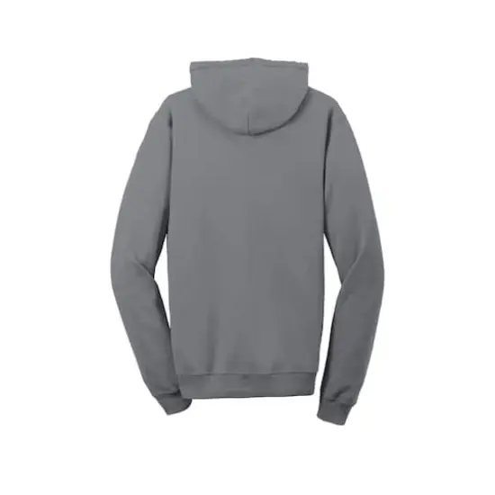 Port & Company&reg; Beach Wash Garment-Dyed Pullover Hooded Adult Sweatshirt Pewter {5}