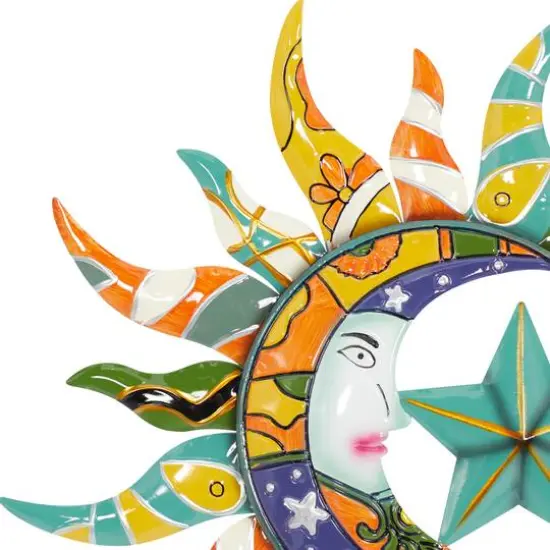 Multi Metal Eclectic Wall Decor, 36" x 36" x 2" {7}