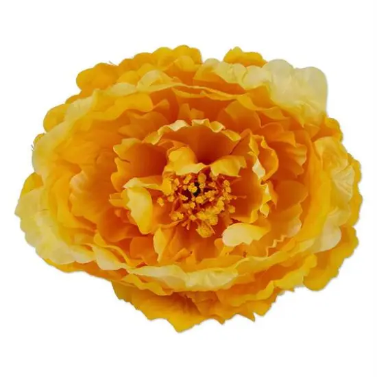 DII&reg; Peony Napkin Rings, 4ct. Yellow {5}
