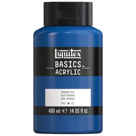 Liquitex&reg; BASICS&trade; 13.5oz. Acrylic Paint 420 Primary Blue {1}
