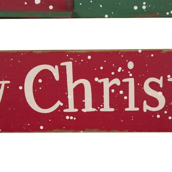 Glitzhome&reg; 24" Christmas Truck Yard Stack {8}