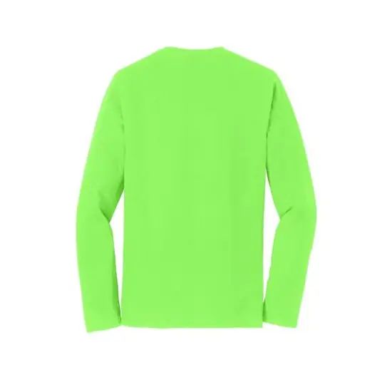Port & Company&reg; Fan Favorite&trade; Colors Long Sleeve T-Shirt Flash Green {5}