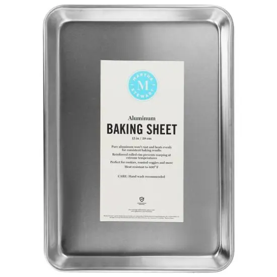 Martha Stewart 15" Aluminum Baking Sheet {6}