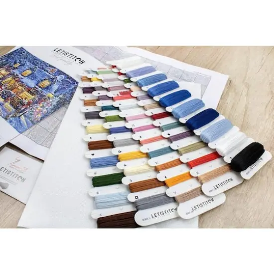 Letistitch Cottage Glow Counted Cross Stitch Kit {3}